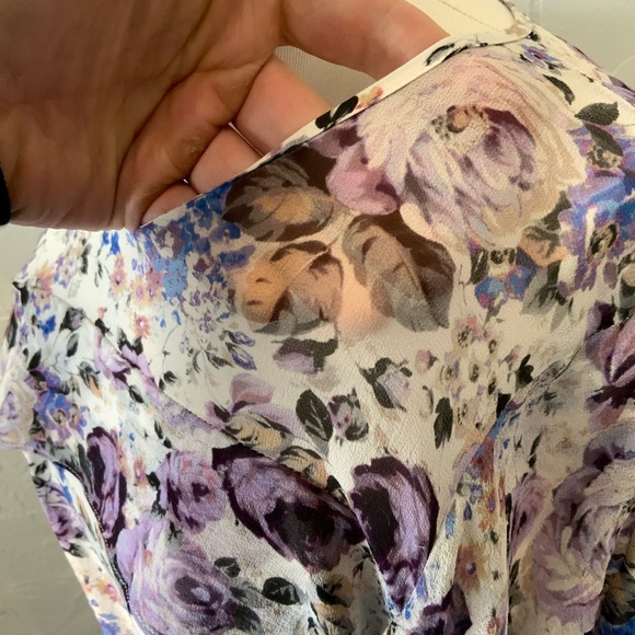 PARKER floral silk blouse - Picture 8 of 14